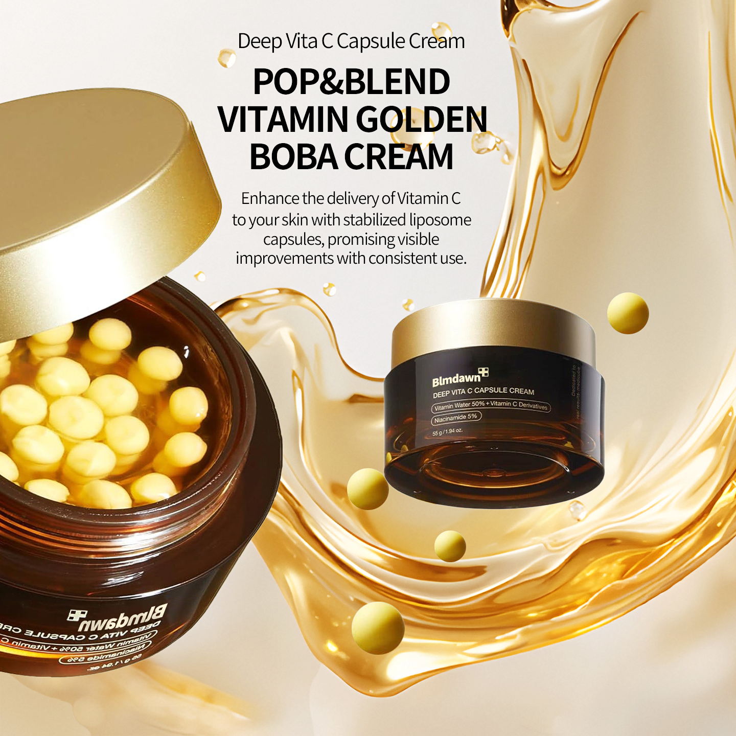 Final 3 Hours: 70%OFF🔥Mix & Match Boba Cream Set | Tiktok Viral Capsule Creams for Uneven Skin Tone, Glow Hydration, Korean Skincare, K-beauty