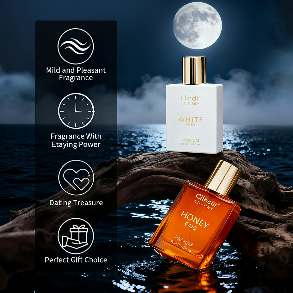 Final 3 Hours🔥Gentlemen’s Fragrance Set with Luxury's Honey Oud & White Oud